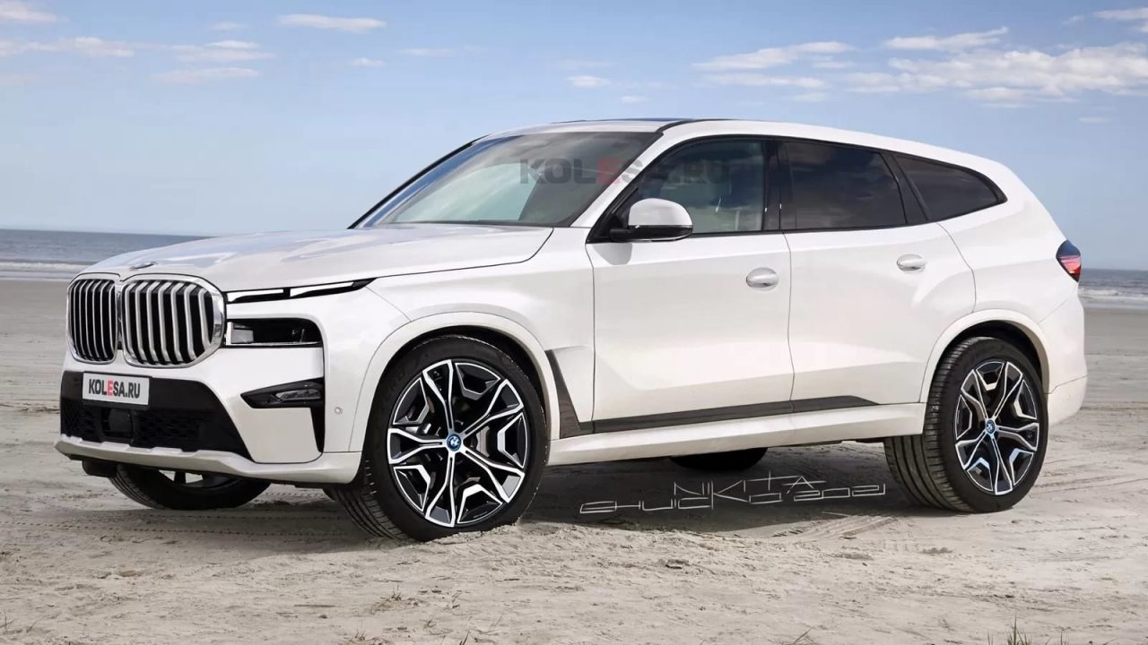 2023 BMW X8 front angle