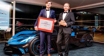 Bugatti Bolide Receives “The Most Beautiful Hypercar” Award