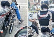 Jawa cruiser spotted testing in India