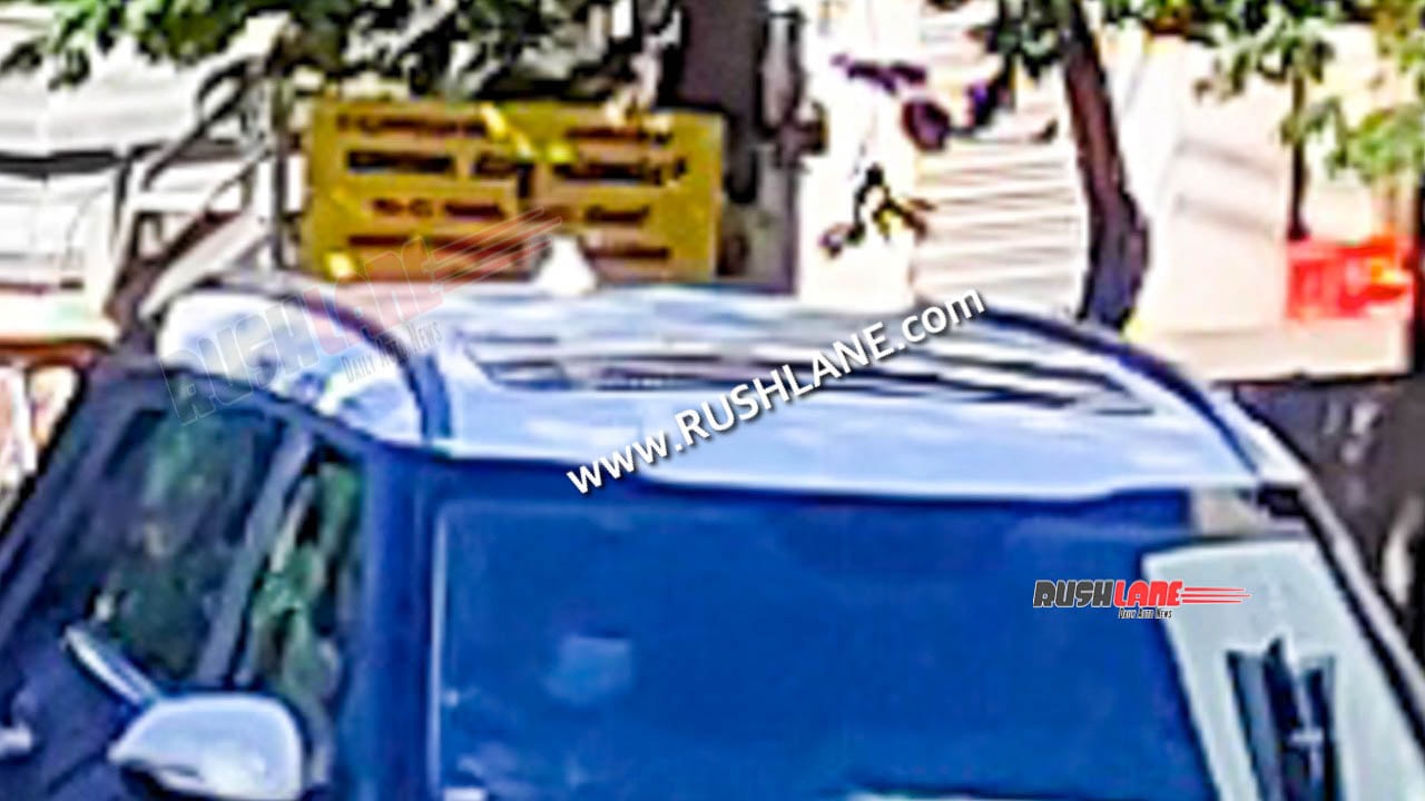 Kia KY MPV sunroof spied zoomed in img