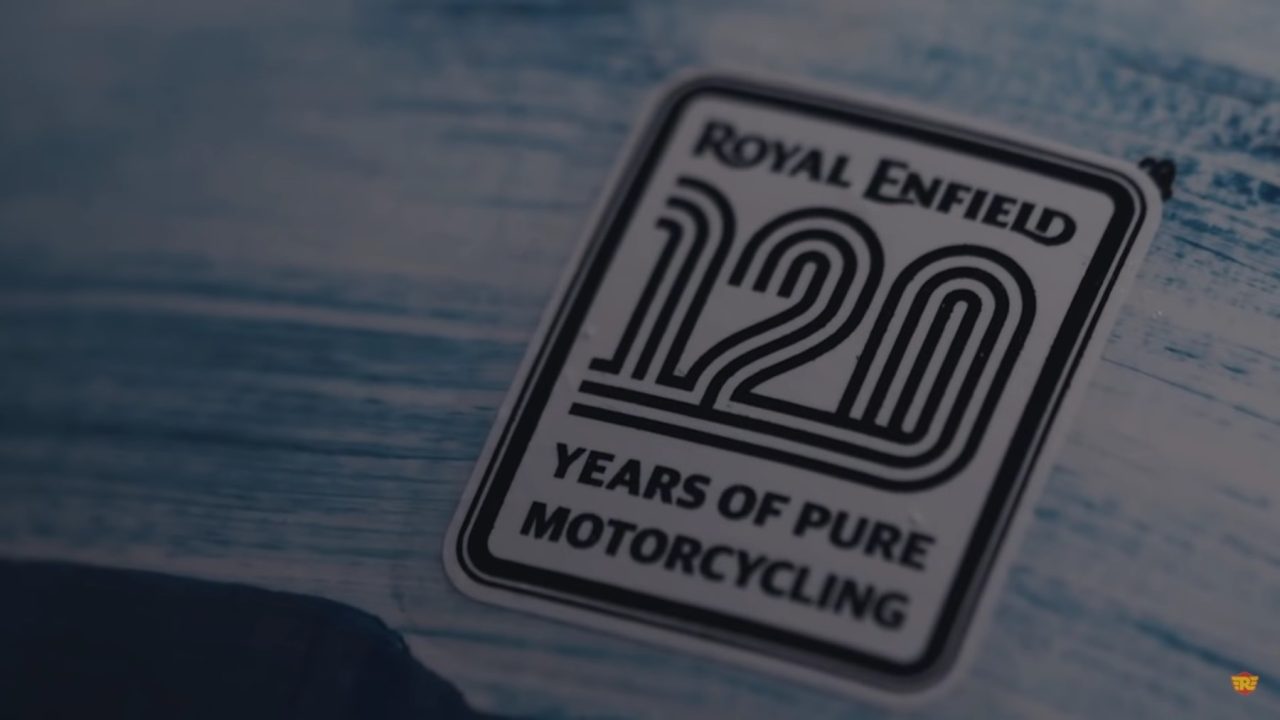 Royal Enfield 120th anniversary helmets img1