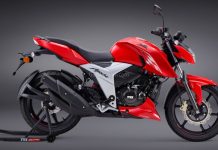 TVS Apache RTR 160 4V Edition with ride modes 1