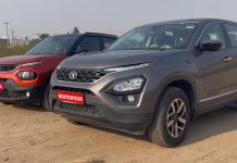 Tata Punch vs Harrier comparison front angle