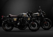 RE Continental GT650 and Interceptor 650 120th anniversary edition