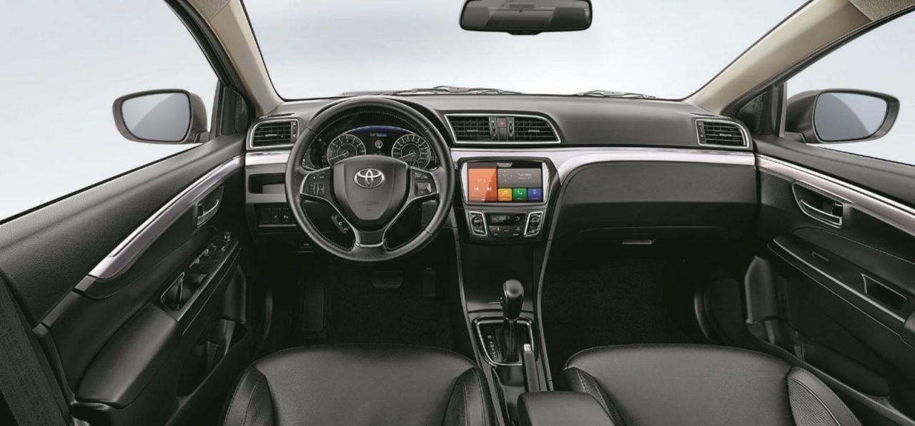 Toyota Belta interior
