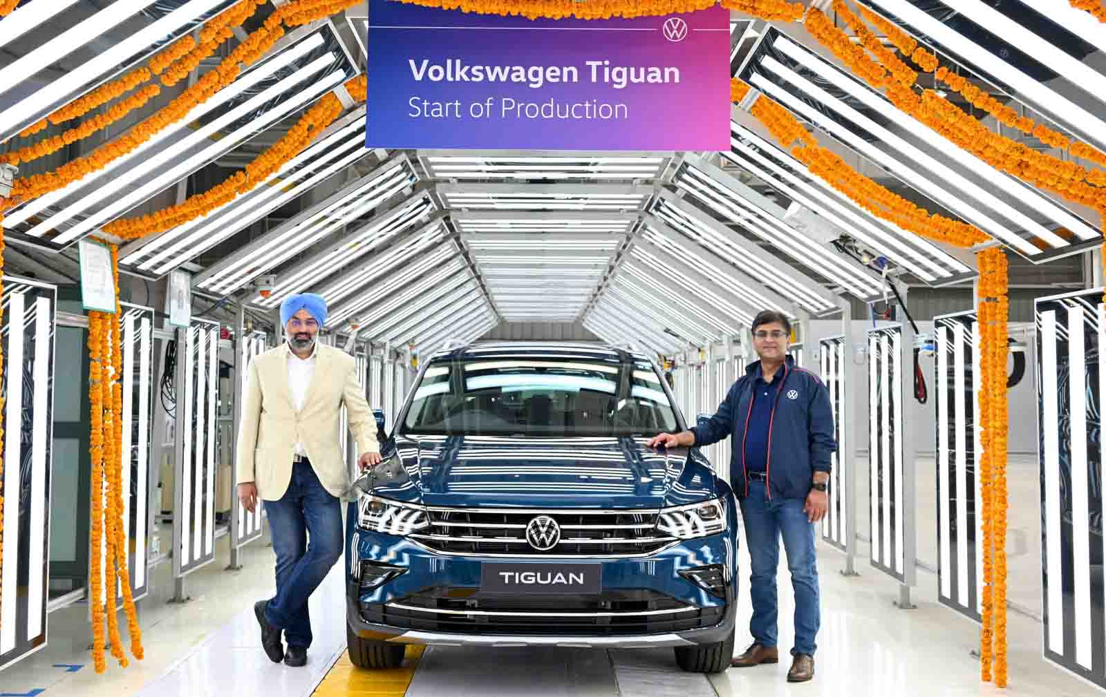 2021 Volkswagen Tiguan Production Begins In India Ahead Of Launch