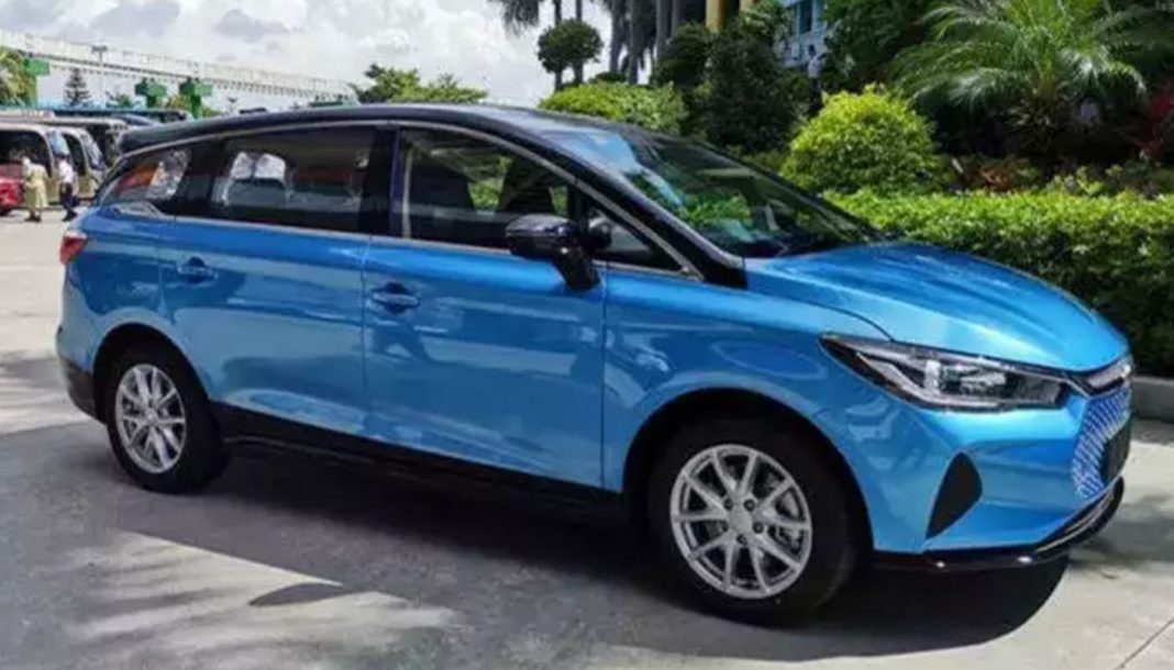 byd e6 electric mpv launched