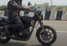 royal enfield hunter 2022 spied