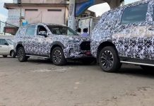 Maxus D90 MG Gloster facelift spied img1