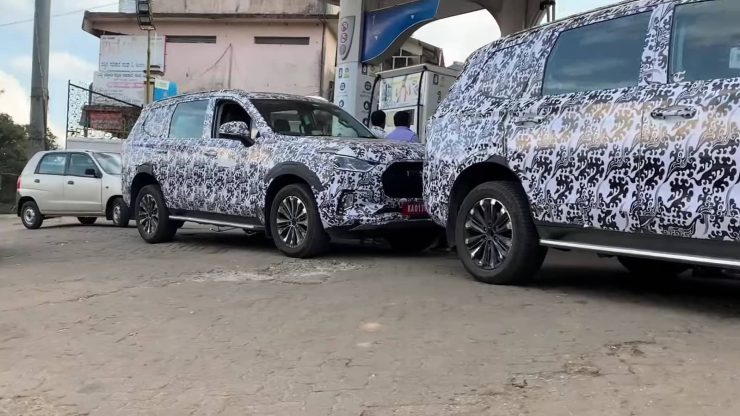 Maxus D90 MG Gloster facelift spied img1