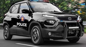 Tata Punch Digitally Imagined As A Compact Yet Rugged Police Car