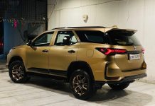 Toyota Fortuner modified bronza gold img4