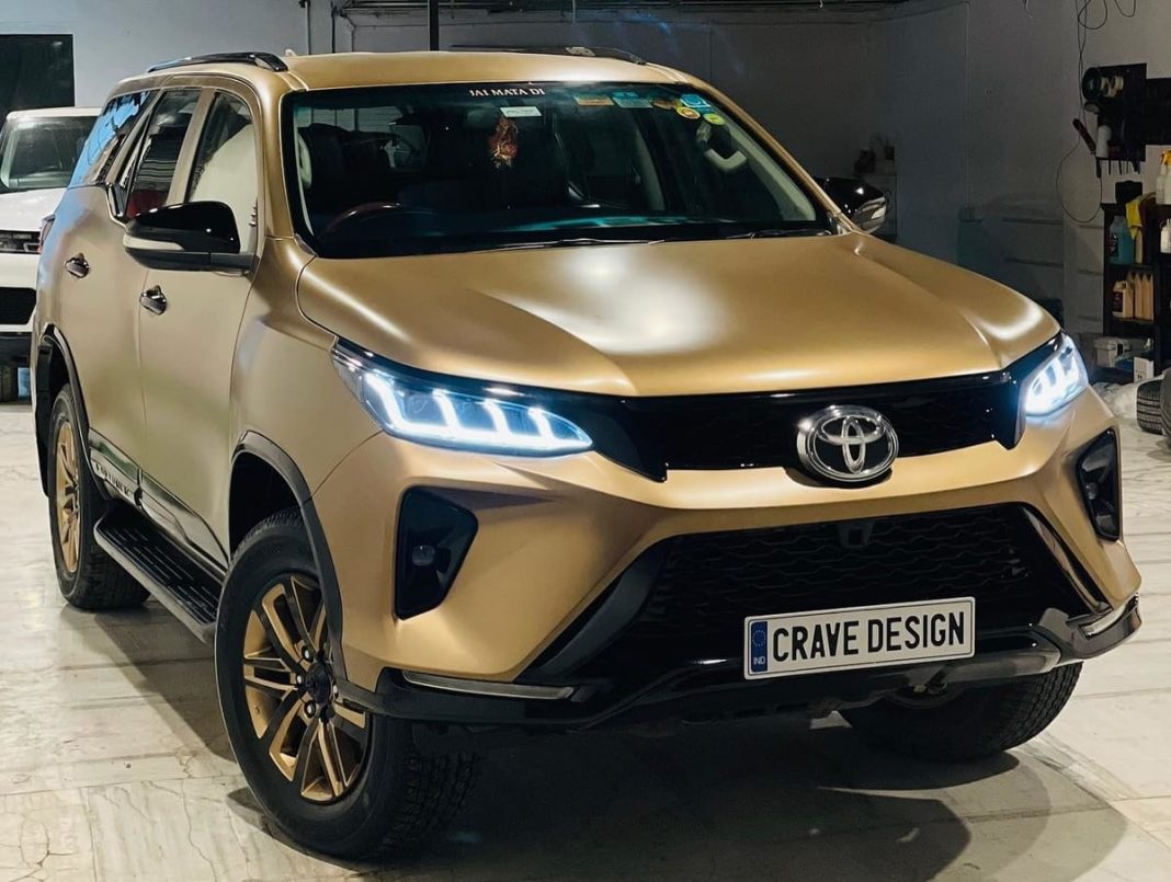 Toyota Fortuner modified bronza gold img5