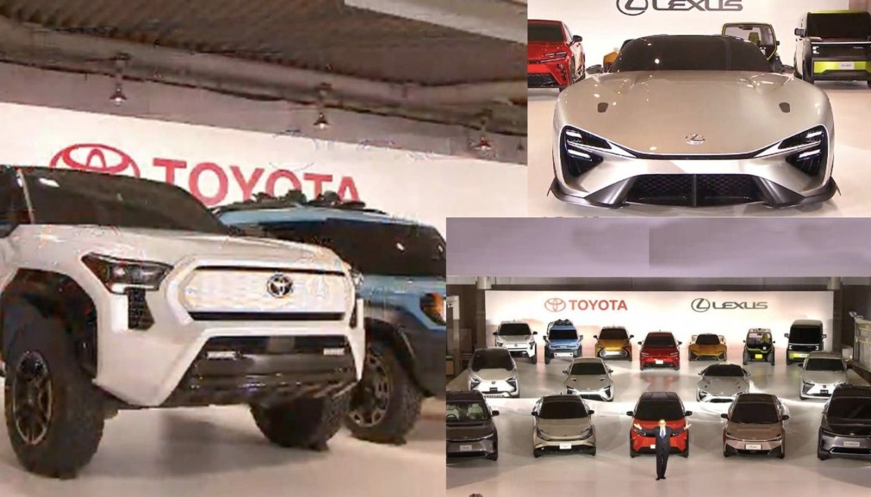 Toyota Showcases 15 EV Concepts