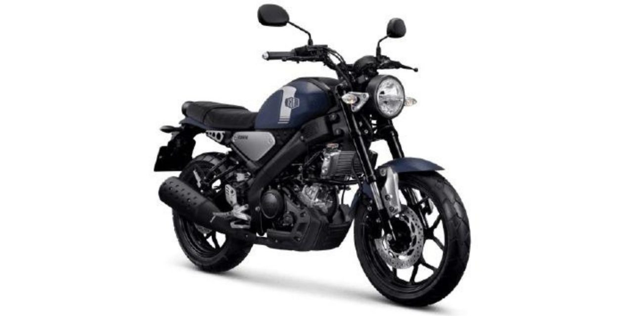 2022 Yamaha XSR155 Matte Dark Blue Authentic