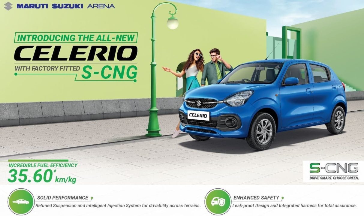 Maruti Celerio CNG launched India
