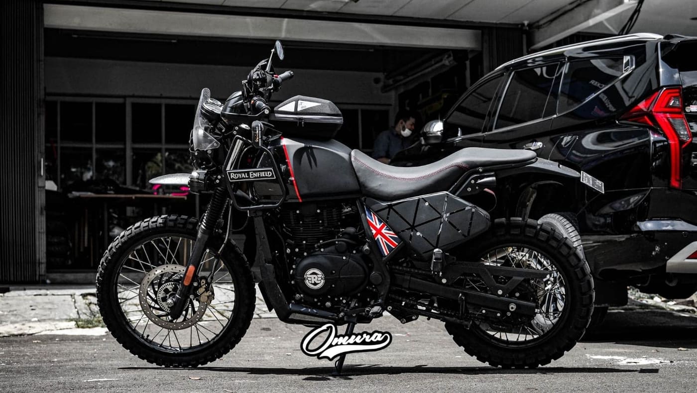 This Modified Royal Enfield Himalayan From Indonesia Looks Raunchy
