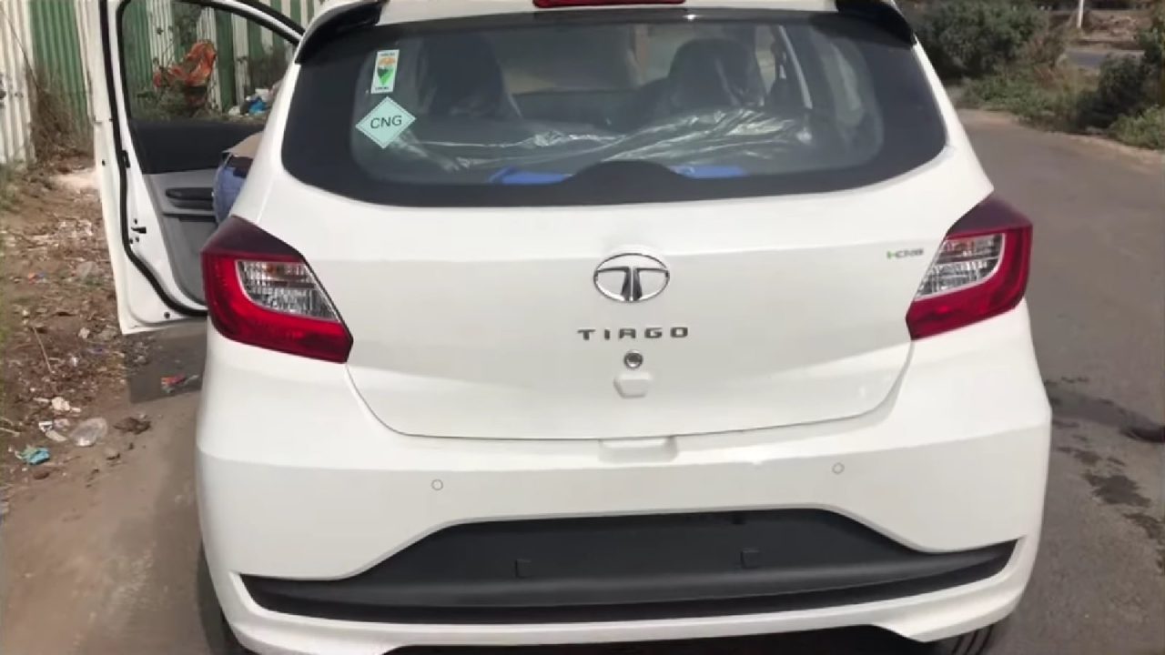Tata Tiago CNG spotted img1