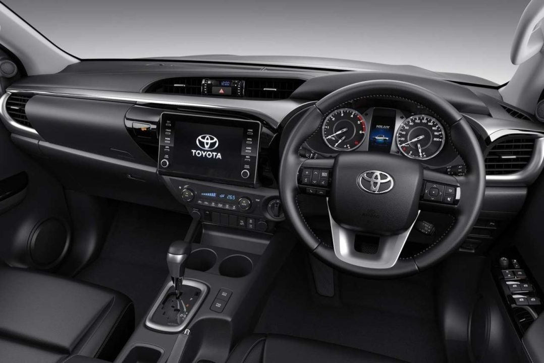 Toyota Hilux interior LHD