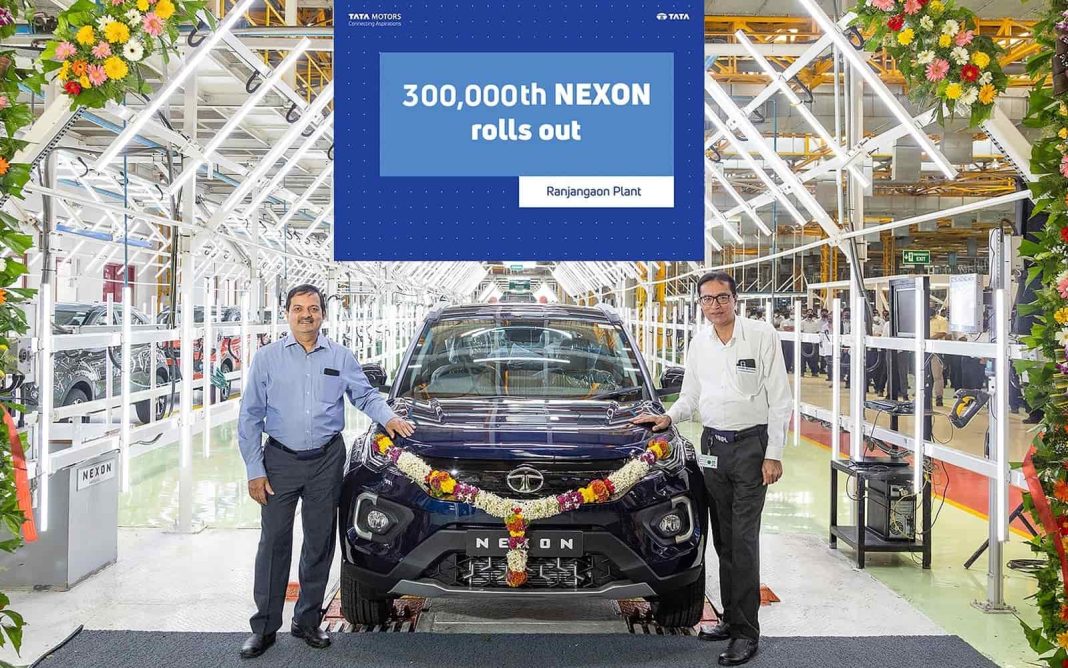 Tata Nexon 3 lakh production milestone
