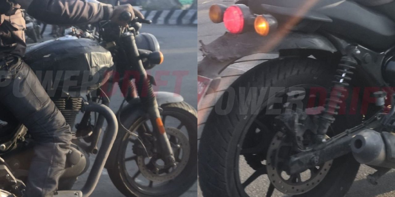 royal enfield hunter 350 spied 2
