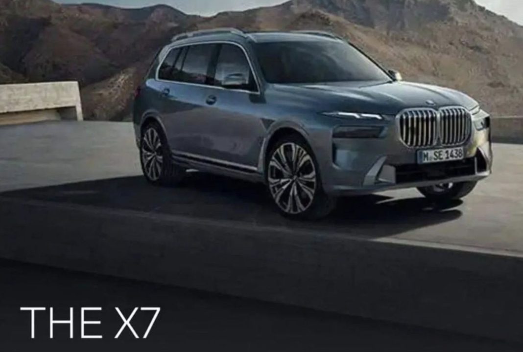 BMW X7 Facelift 2023 leaked
