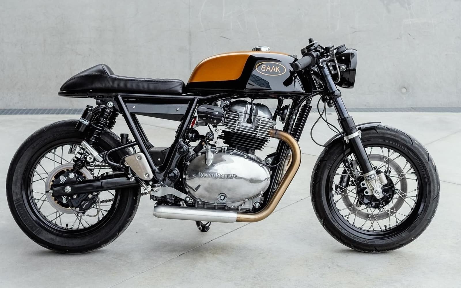 Here's A Beautiful Custom Royal Enfield Continental GT650 From USA