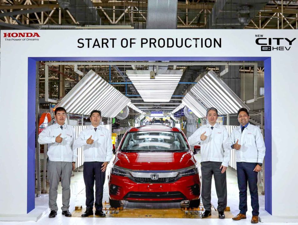 2022 Honda City Hybrid Production Begins