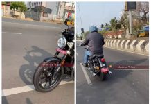 Royal Enfield Super Meteor 650 production ready spy pics