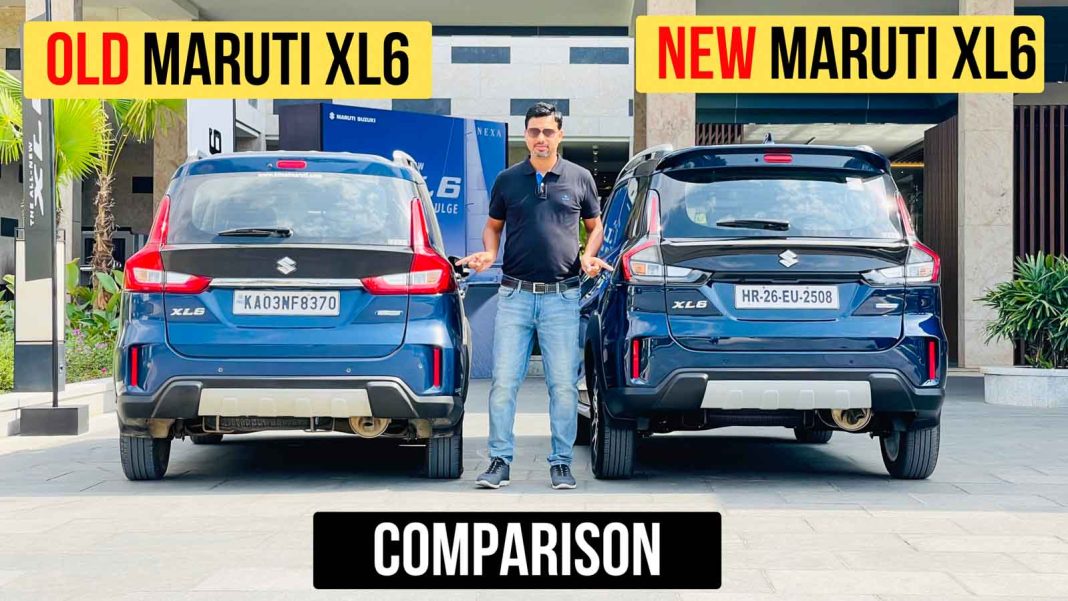 2022 Maruti Suzuki XL6 vs Old XL6
