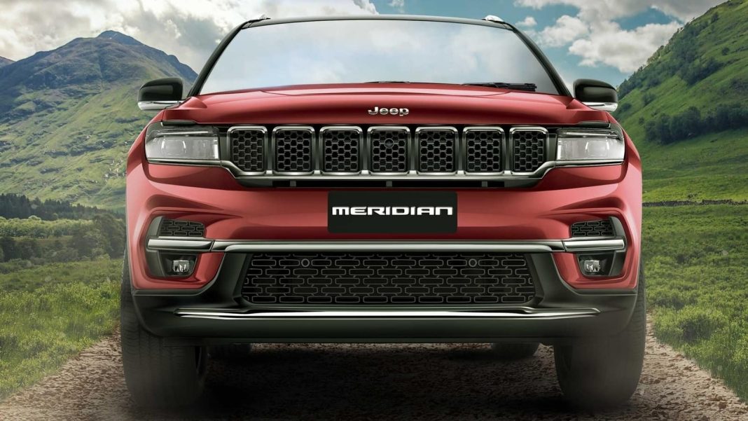 Jeep Meridian front end