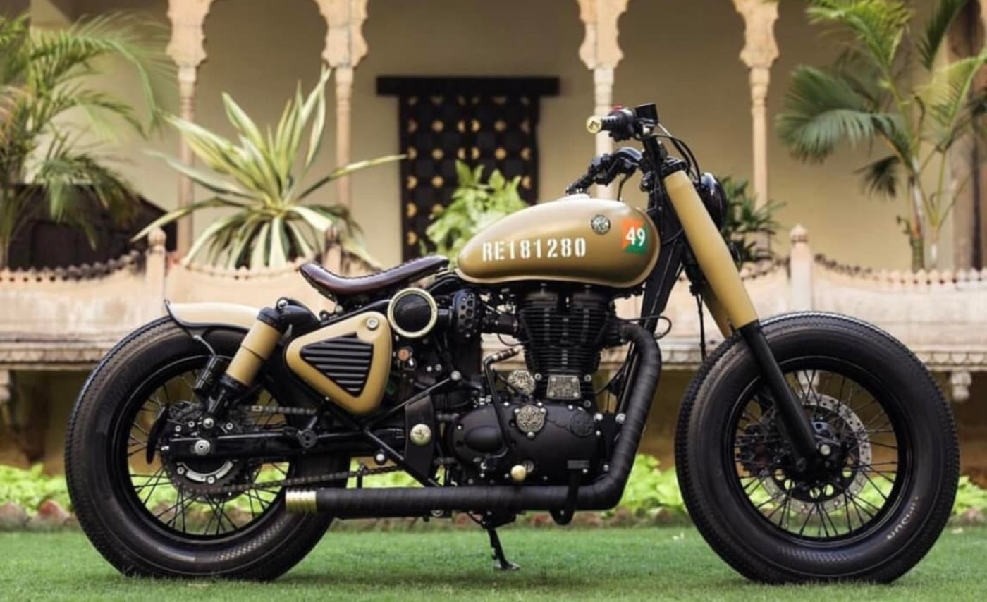 This Custom-Built Royal Enfield Classic Signals Is An Automotive ...