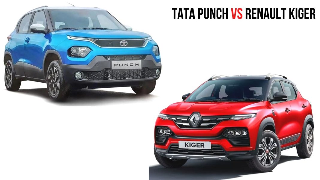 Tata Punch Vs Renault Kiger
