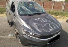 Tata Tiago accident driver safe img1