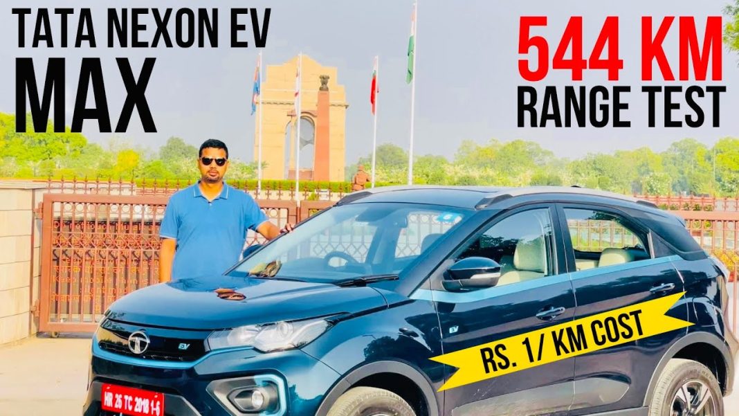 Tata Nexon EV Max range test
