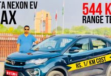 Tata Nexon EV Max range test