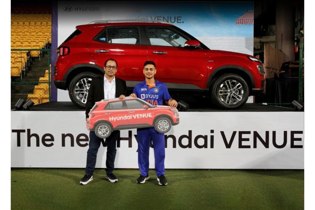 Hyundai Venue awarded to Ishan Kishan