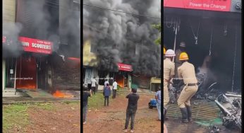 Okinawa Electric Scooter Showroom In Mangaluru Goes Up In Flames