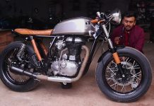 TNT Motorcycles Royal Enfield cafe racer img1