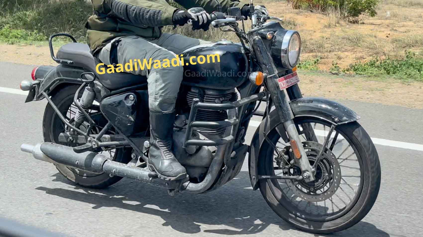 2022 Royal Enfield Bullet 350 (Next-Gen) Spotted Clearly Showing ...