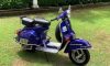 restored bajaj scooter