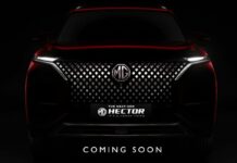 2022 MG Hector Facelift Teased