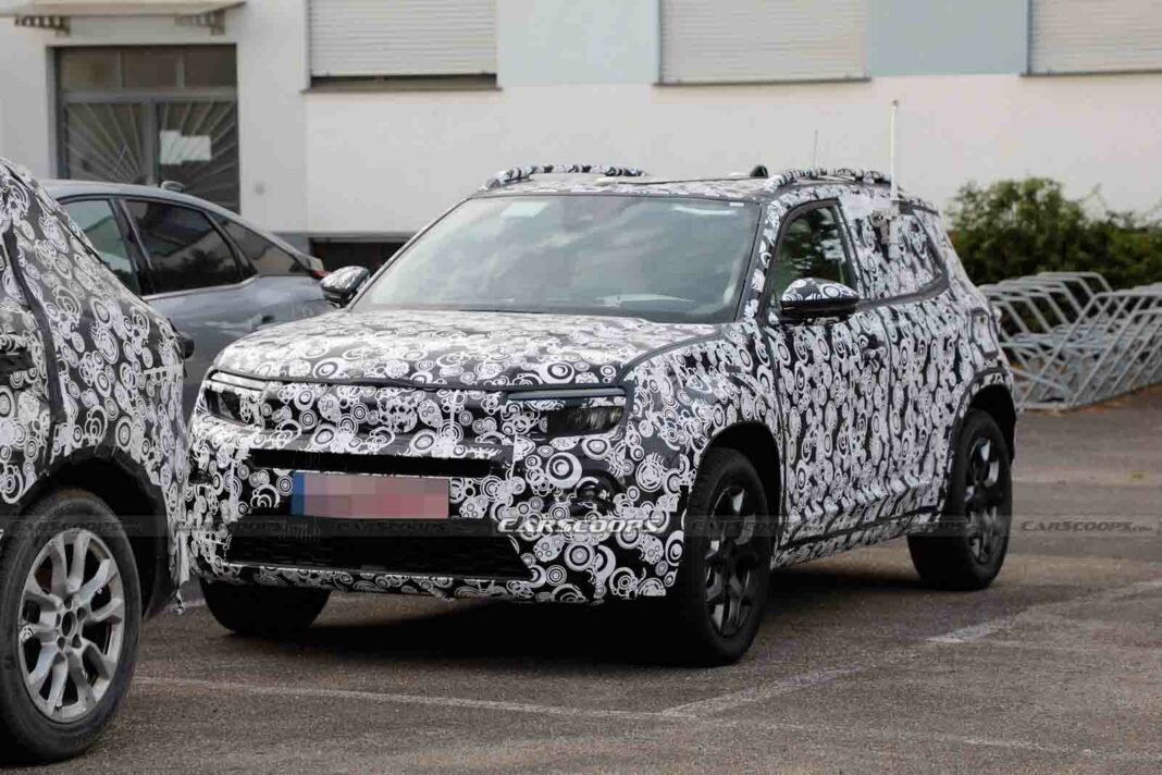 New Jeep Jeepster Compact SUV Interior Spied