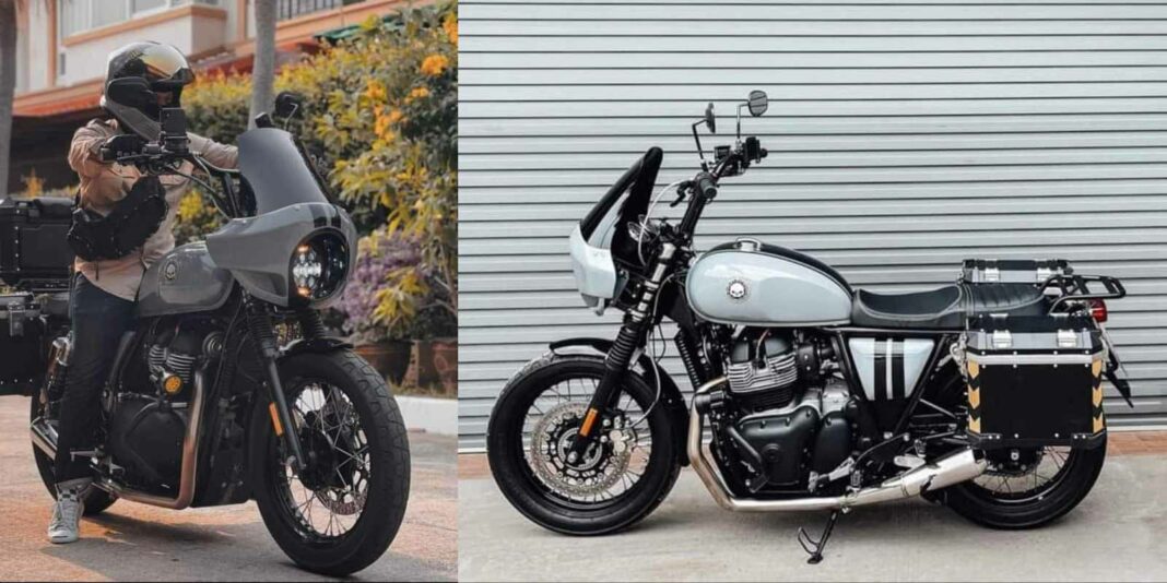 Modified Royal Enfield Continental GT