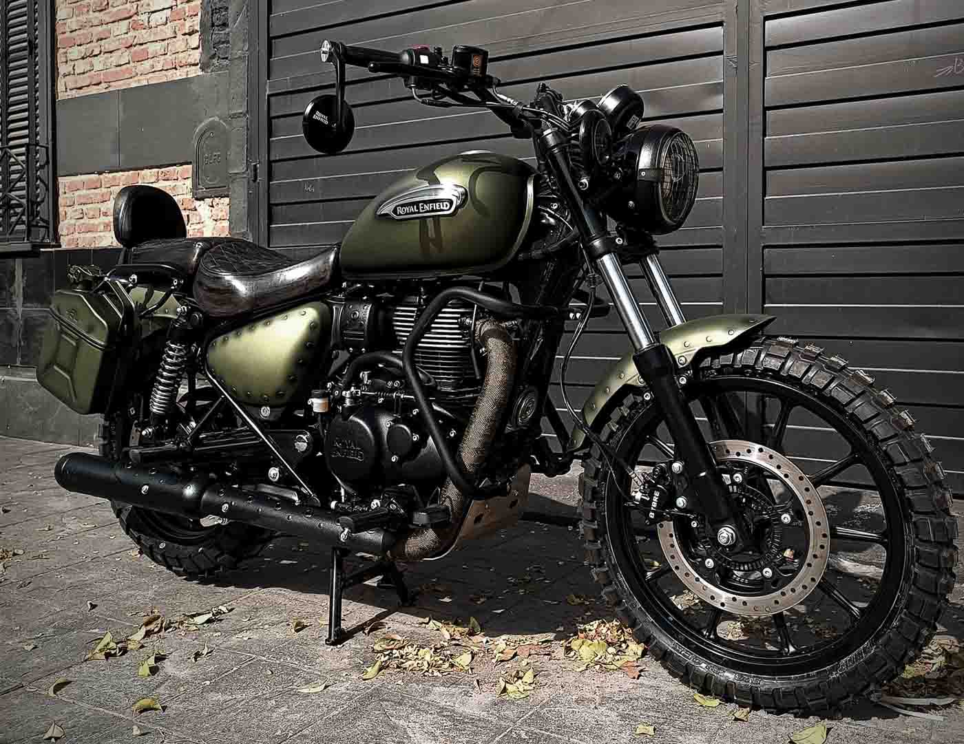 This Modified Royal Enfield Meteor 350 Definitely Deserves Your ...