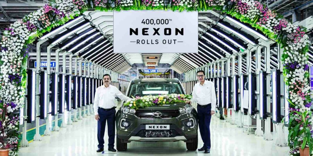 Tata Nexon 4 Lakh Sales Milestone