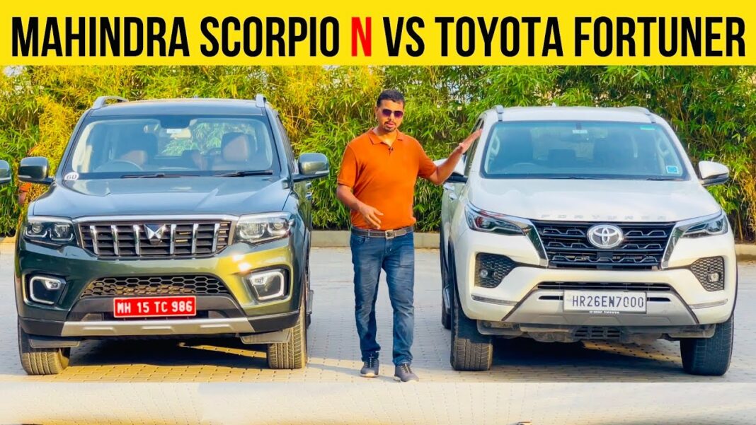 Mahindra Scorpio N vs Toyota Fortuner