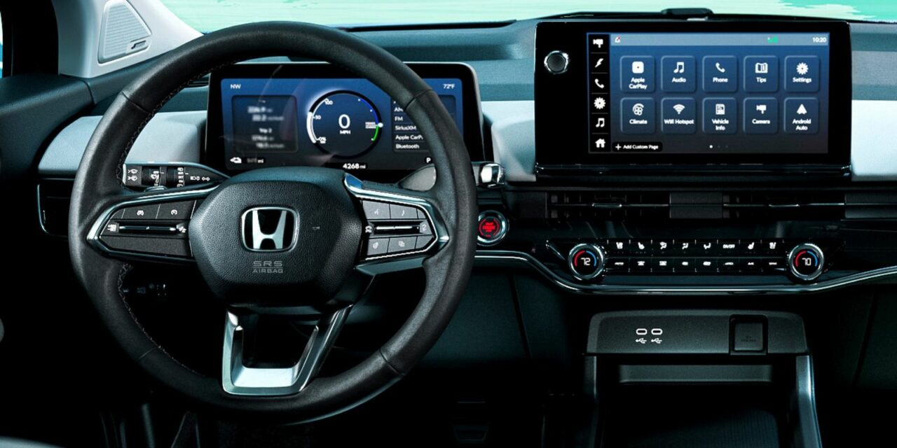 Honda Prologue electric SUV Interior