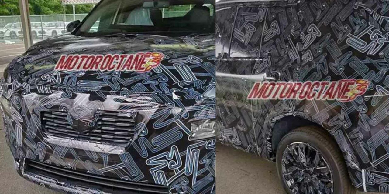New Nissan X-Trail Spied India 1-2
