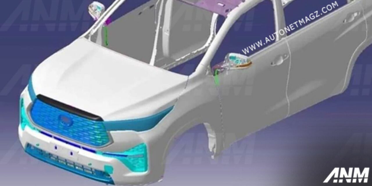 Toyota Innova Hycross 3D Model Leaked 1